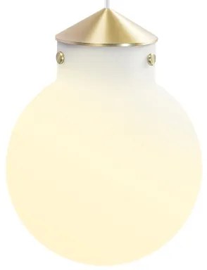 Lustră pe cablu Nordlux RAITO 1xE27/25W/230V alamă/alb