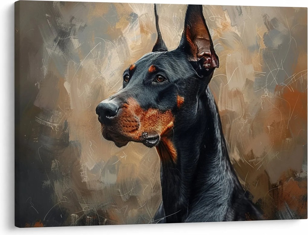 Tablou - Portretul lui Dobrman (70x50 cm)