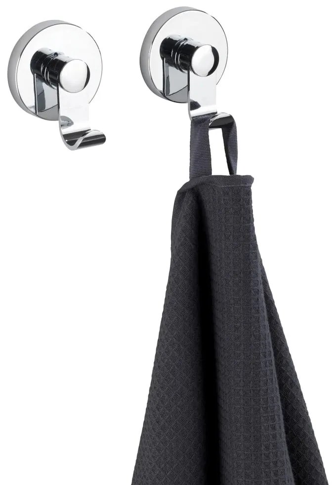 Sada 2 cârlige de perete Wenko Vacuum Loc Irun