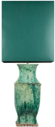 Veioza verde din ceramica 106 cm Poseidon Versmissen