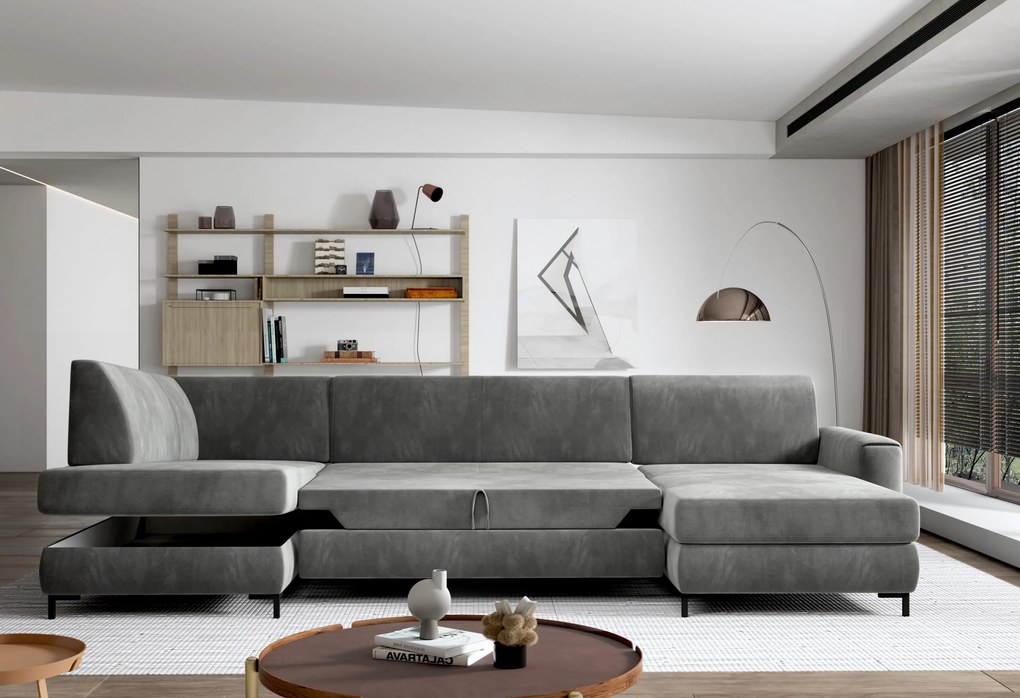 Coltar living Vocal XL pe dreapta - L329 x l175 x h81 cm