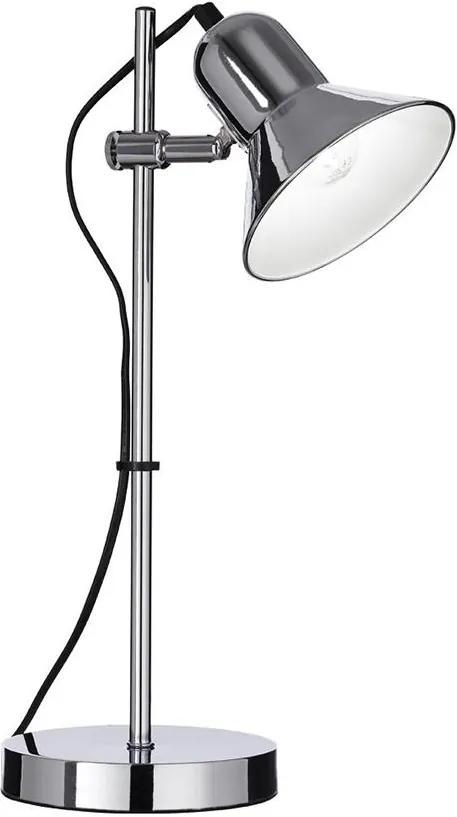 Ideal lux - Lampa de masa 1xE27/60W/230V crom lucios