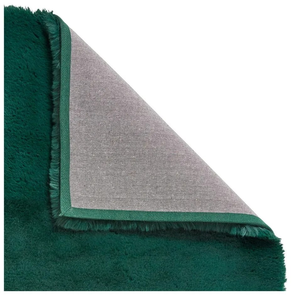 Covor Think Rugs Super Teddy, 120 x 170 cm, verde smarald