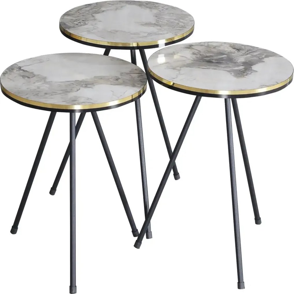 Set masuta de cafea,Seria 440Homs, 3 buc,20449