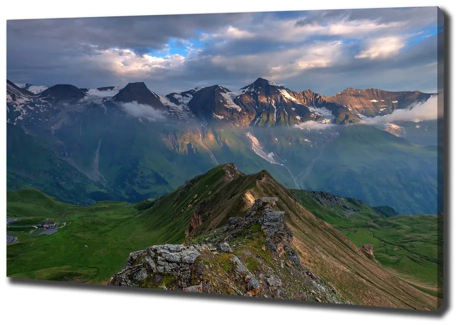 Tablou pe pânză canvas Vârfurile munților