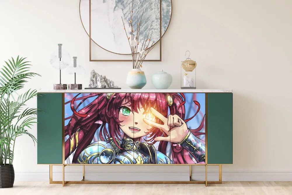 Autocolant mobila Anime Girl