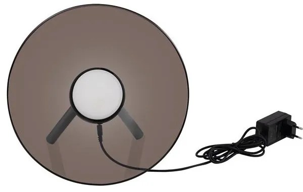 Lampa LED design ambiental Esti maro inchis