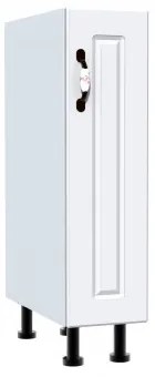 Corp inferior 20 cu 1 usa Zebra MDF alb drept