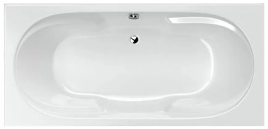 Cadă de baie dreaptă Michigan 190 cm