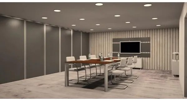 Panou LED incastarbil LED/12W/85-265V IP40