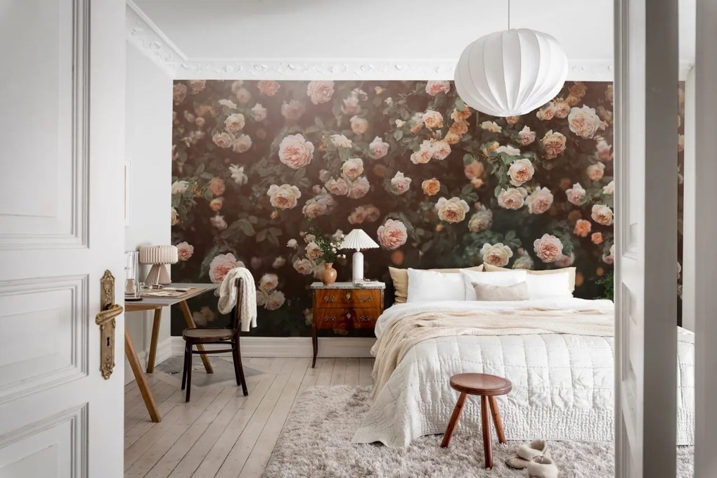 Tapet Regal Rose, Apricot, Rebel Walls