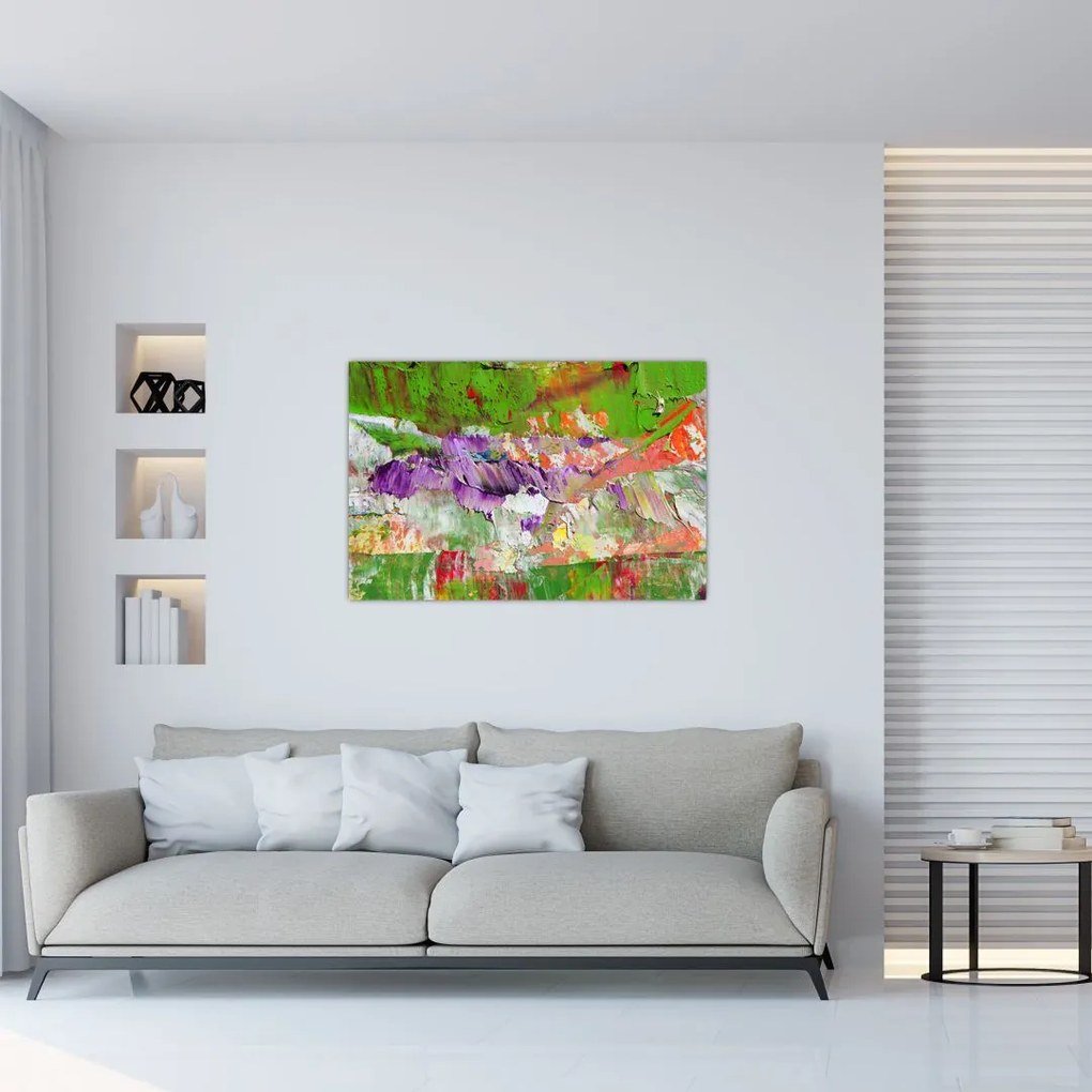 Tablou cu abstracție - pictura (90x60 cm)