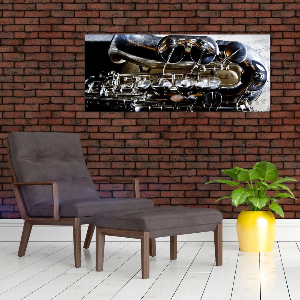 Tablou - Saxofon (120x50 cm)