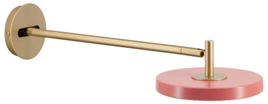 Aplică de perete roz LED cu intensitate reglabilă ø 15 cm Asteria Wall Long – UMAGE