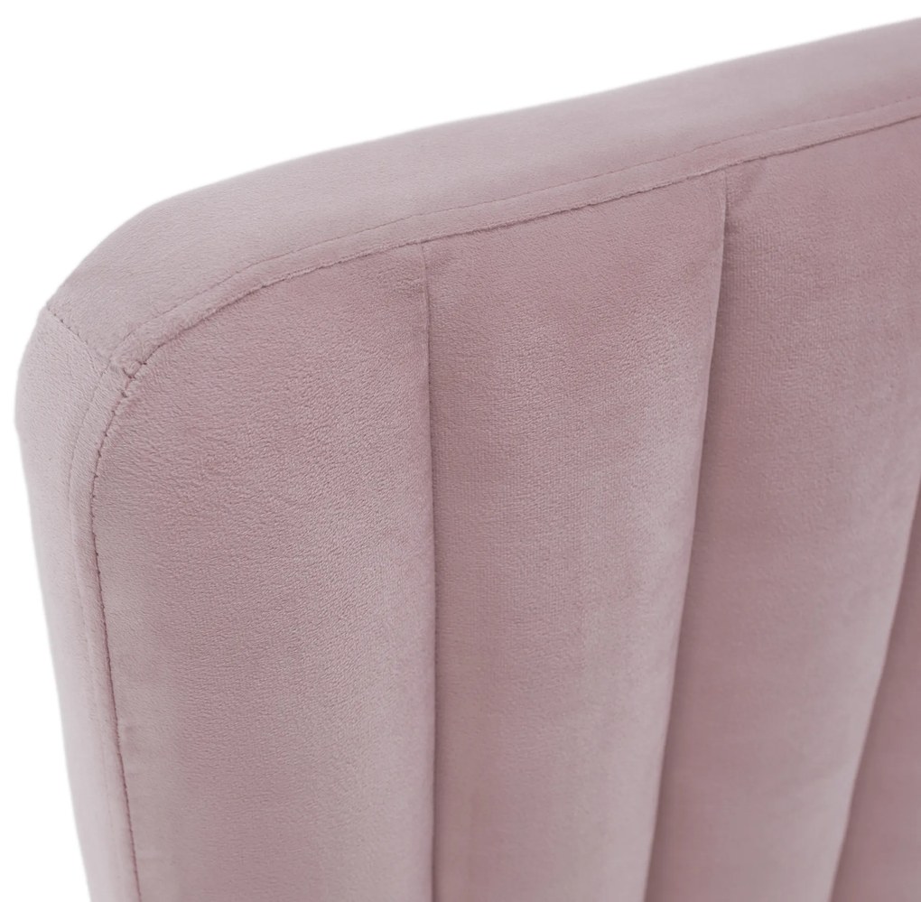 Pat, roz/gold crom auriu, 180x200, KAISA