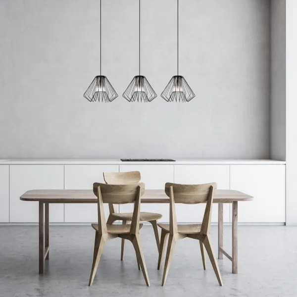 Lustră pe cablu Rabalux 72371 EMERENCIA 3xE27/40W/230V