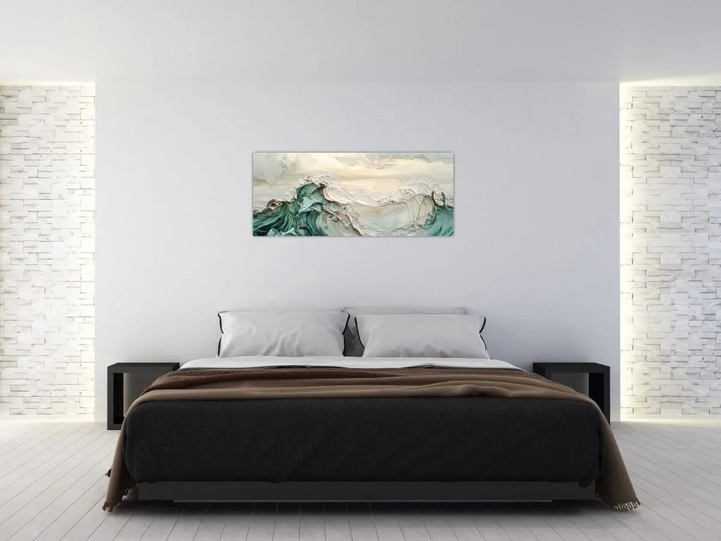 Tablou - Abstracție Marină 3D (120x50 cm)
