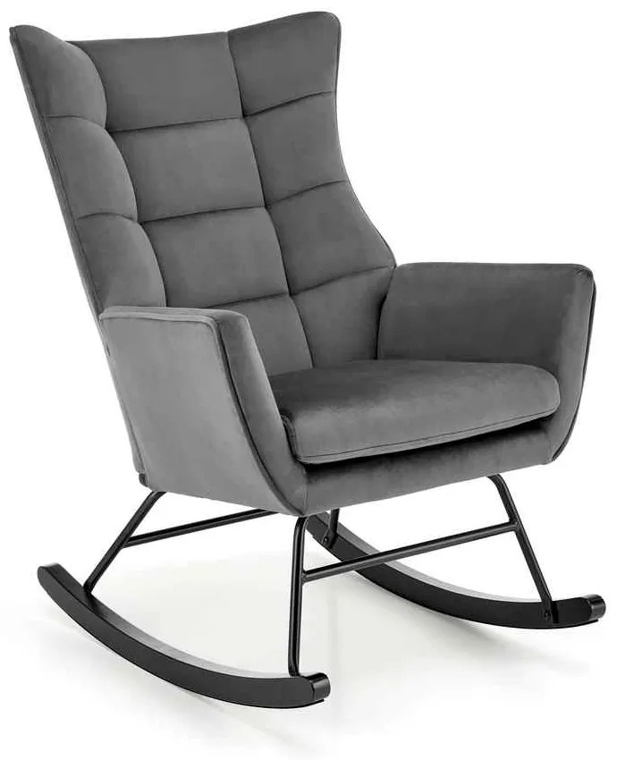 Scaun balansoar Bazalto, gri