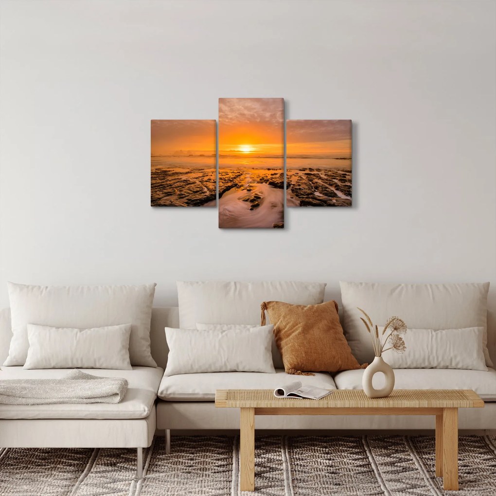 Tablou cu apus de soare (90x60 cm)