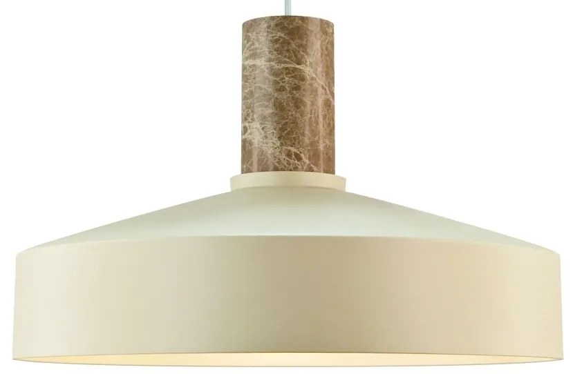 Lustra Design Modern, Metal, Marmura, Elvas bej