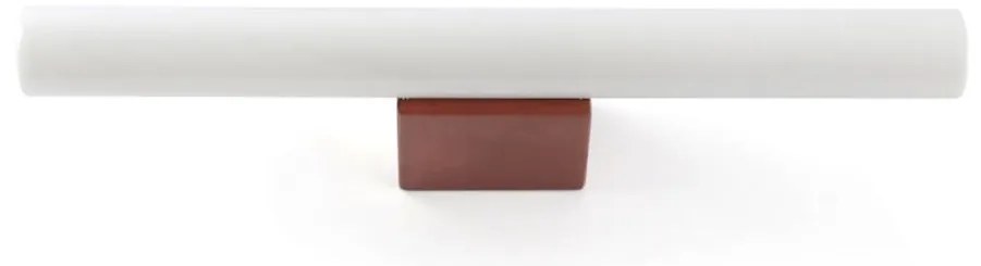 Aplica LED oglinda, tablou IP44 CALMA terracotta/opal 30cm