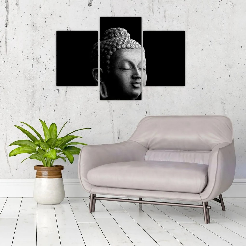 Tablou - Buddha, portret (90x60 cm)