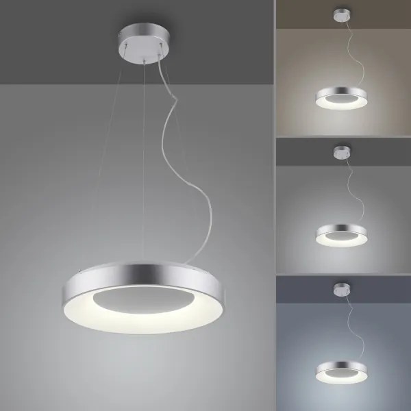 Lustră LED dimabilă pe cablu JUST LIGHT. 17075-21 KETO ANIKA LED/26,5W/230V + telecomandă