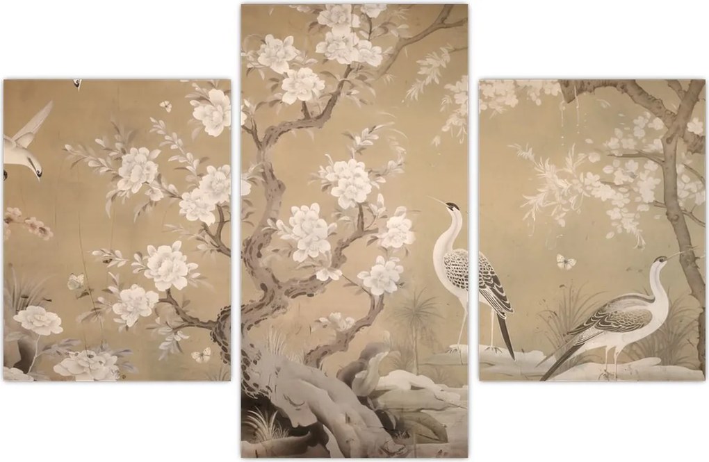 Tablou - Desen animat peisaj japonez (90x60 cm)