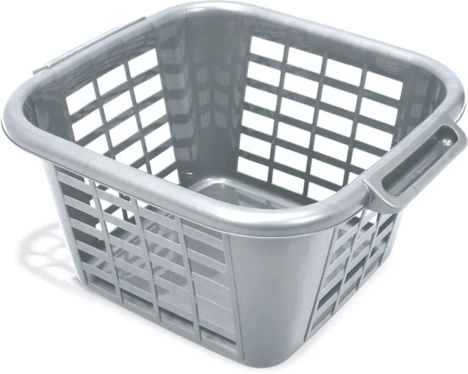 Coș de rufe Addis Square Laundry Basket, 24 l, gri