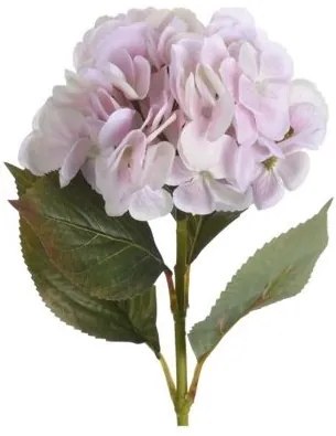 Floare artificială Hortensia roz deschis,  65 cm