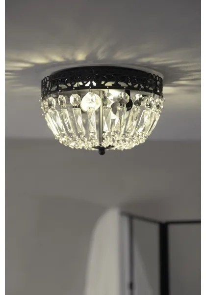 Plafonieră ETIENNE 2xE14/40W/230V negru Markslöjd 108598