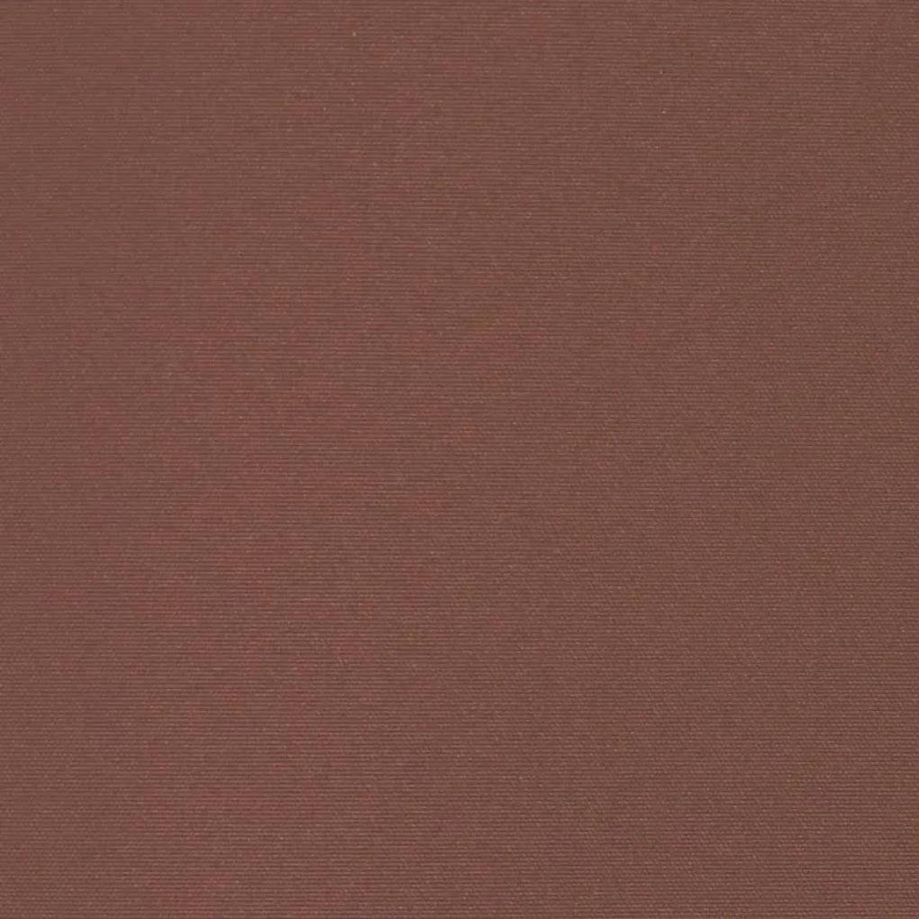 Copertina laterala retractabila de terasa, maro, 140x300 cm Maro, 140 x 300 cm