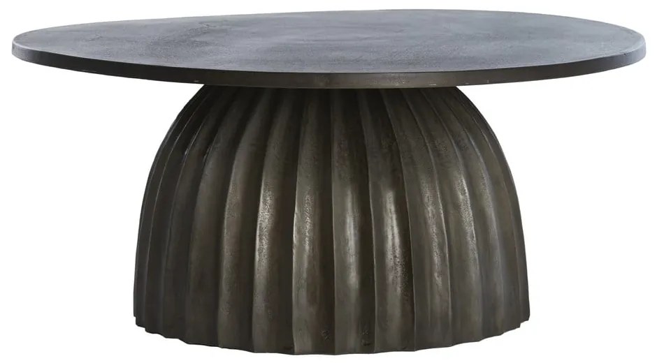 Măsuță auxiliară rotundă din metal ø 70 cm Veglia – Light &amp; Living