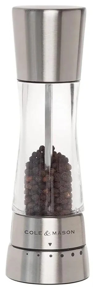 Cole&Mason - Râșniță piper DERWENT 19 cm crom lucios