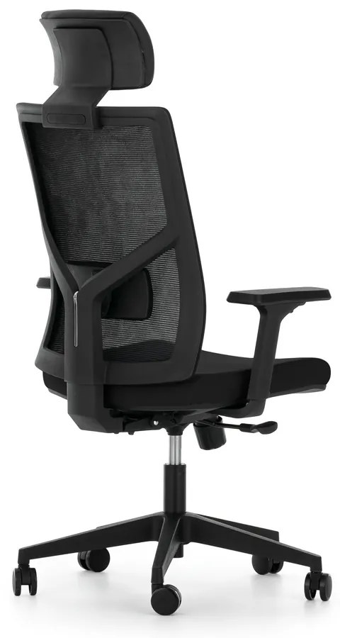 Scaun de birou Tauro, negru