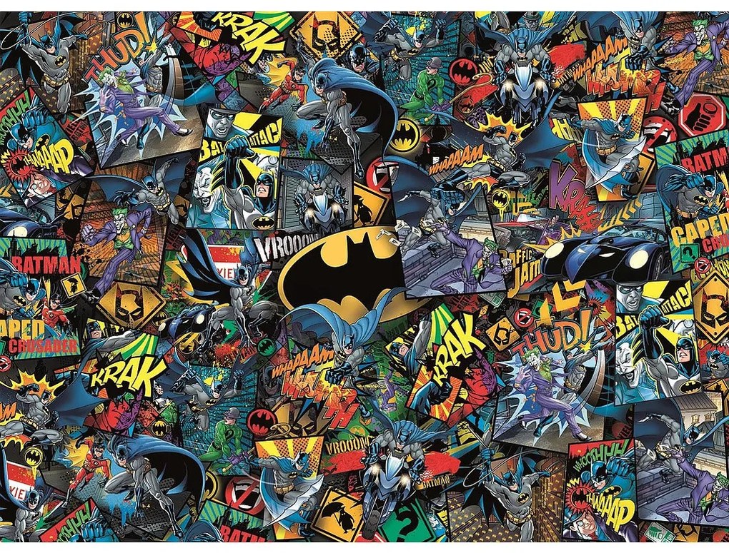 Batman Collage Puzzle Clementoni de 1000 de piese