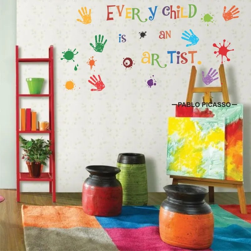 Sticker perete Every Child is an Artist