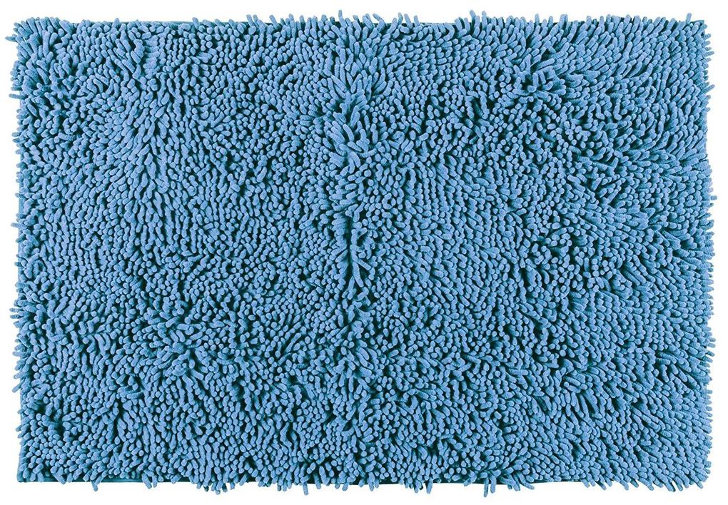 Covoras de baie CHENILLE, albastru, 80 x 50 cm, WENKO