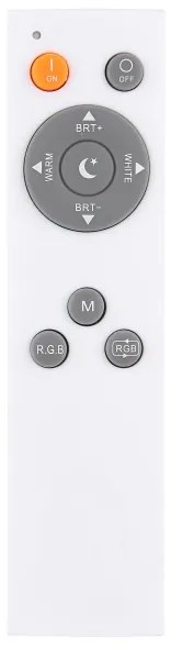 Plafonieră LED RGBW dimabilă BRANZA LED/24W/230V Globo 41374-24R + telecomandă