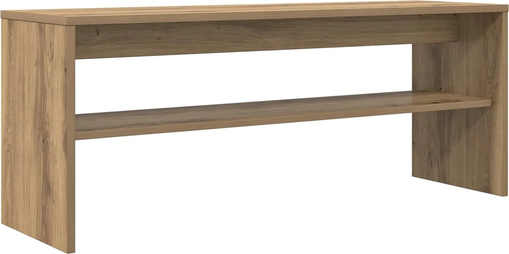 vidaXL Cabinet TV Stejar Artizanal 100 x 30 x 40 cm Lemn compozit
