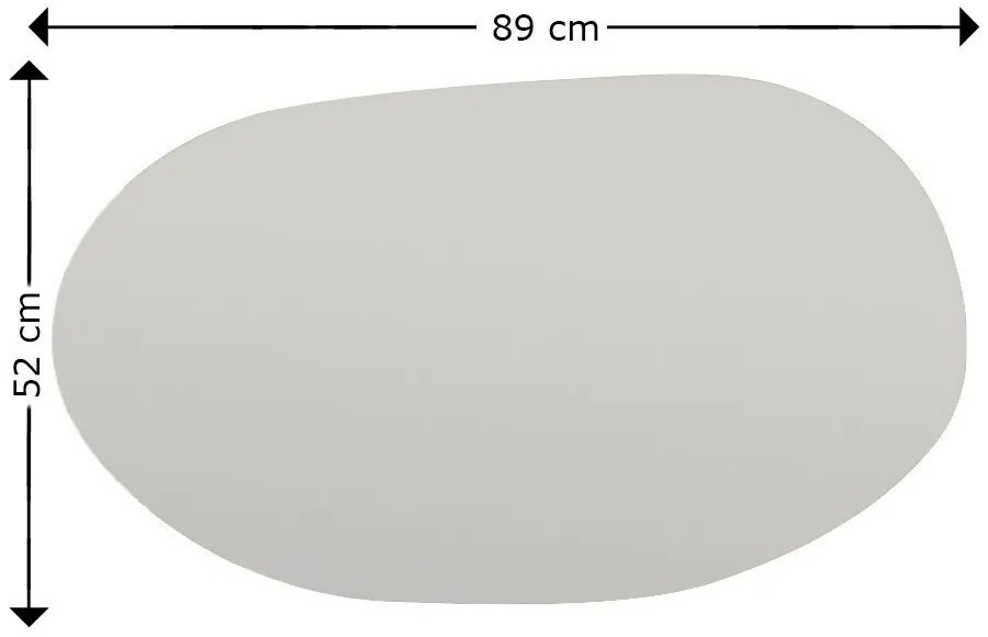 Oglindă Vanomi Black 52 x 89 cm