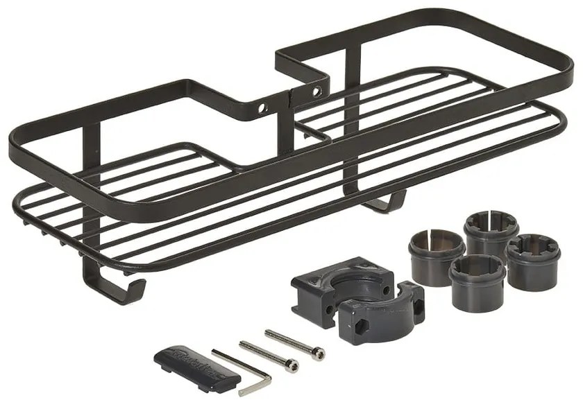 Raft pentru baie Metaltex Origine, negru