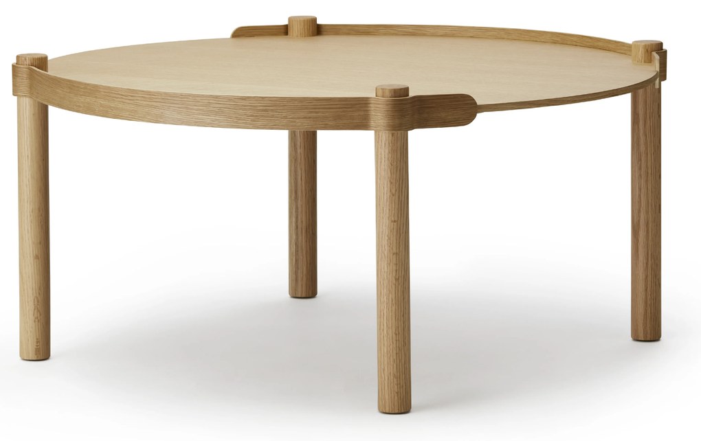 Masa Woody 80cm, stejar - COOEE
