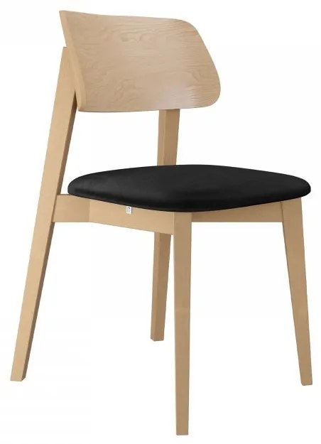 Scaun sufragerie KD 63 (Fag + Negru) . 1103458