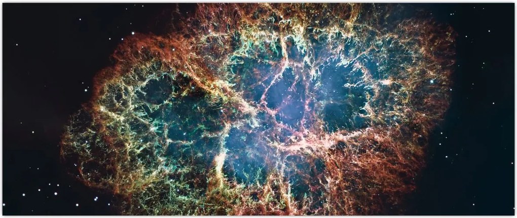 Tablou - Nebuloasa Crabului (120x50 cm)