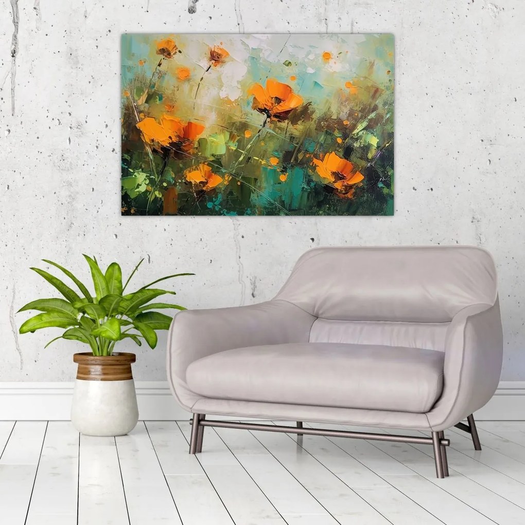 Tablou - Flori (90x60 cm)