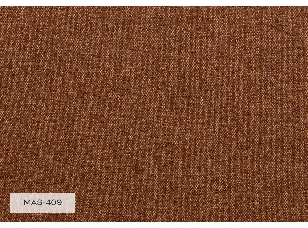 Colțar extensibil cu șezlong pe partea stângă Miuform Scandic Lagom L, portocaliu închis