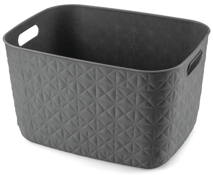 Coș de depozitare din plastic 38x29x22 cm Softex – Curver