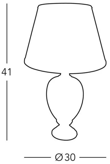 Lampă de masă DAMASCO 1xE27/60W/230V Kolarz 0094.70S