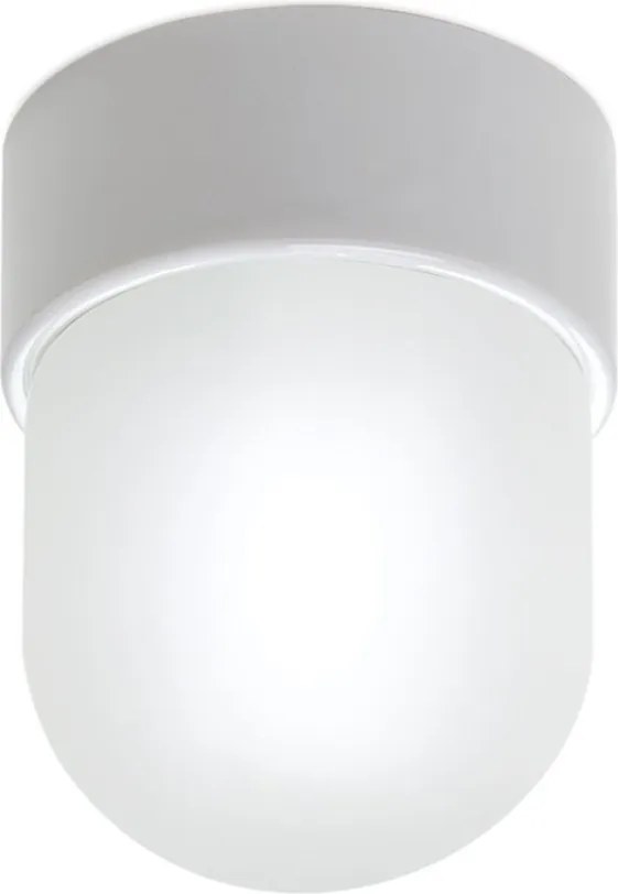 Mini Plafoniera din ceramica alba OSTIA